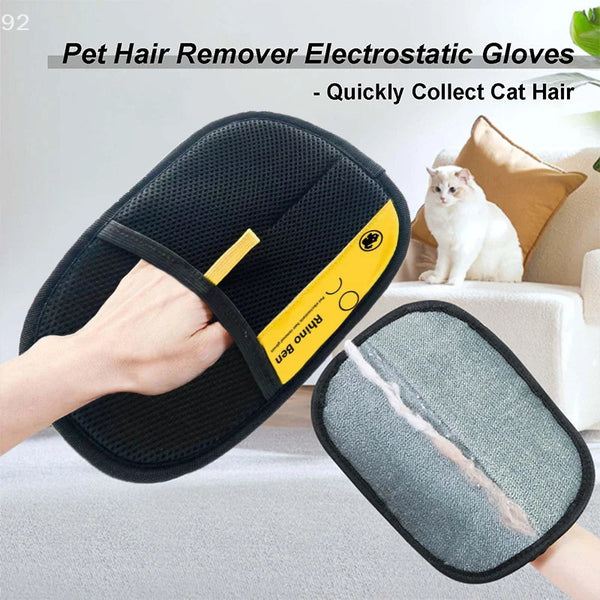 Pet Hair Magic Gloves